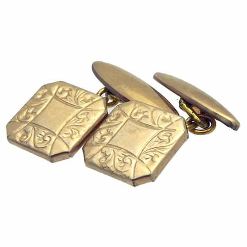 アンティーク カフス カフスボタン ゴールド アイビー #1593 カフリンクス |  | 02