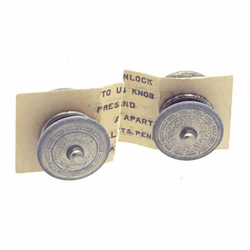 アンティーク カフス カフスボタン プッシュ式 スナップリンク #1617