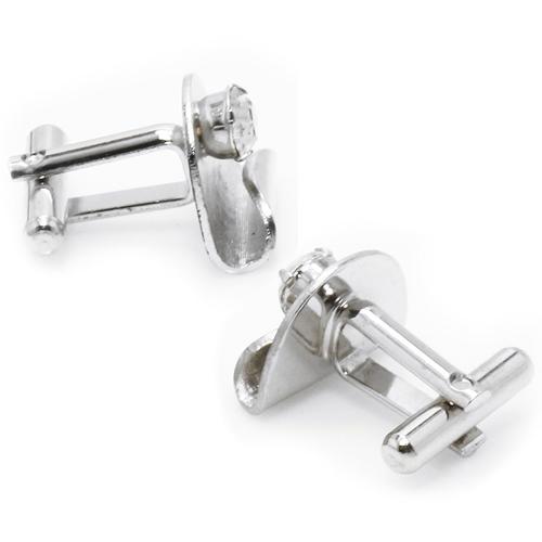 アンティーク カフス タイピン セット シルバー クリスタル #1765 カフスボタン カフリンクスタイバー タイクリップ |  | 03