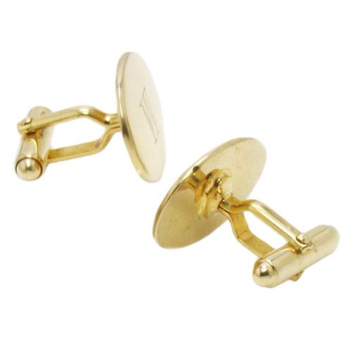 アンティーク カフス カフスボタン ゴールド オーバル W #1769 カフリンクス |  | 03