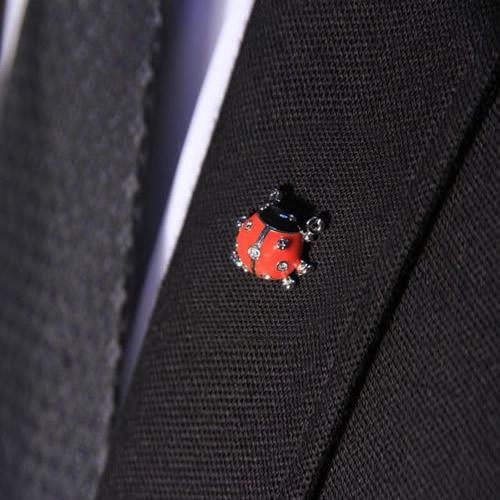 ピンズ ラペルピン スワンク テントウムシ スワロフスキー てんとう虫 SWANK |  | 05
