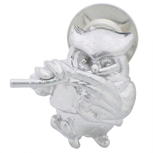 ピンズ ラペルピン スワンク フクロウ フルート オーケストラ SWANK | 