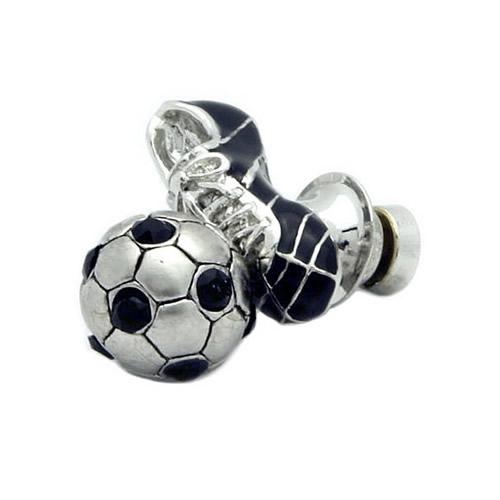 ピンズ ラペルピン スワンク サッカー サッカーシューズ＆ボール ブラック SWANK |  | 02