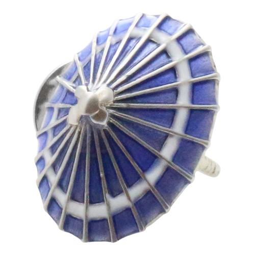 ピンズ ラペルピン 和傘 番傘 パープル |  | 01