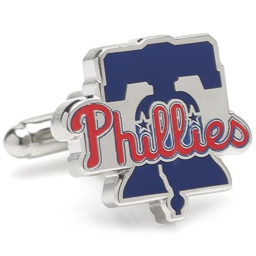 お買得 Mlb 公式ライセンスのチームロゴカフス メンズアクセサリー カフリンクス メジャーリーグ Mlb フィリーズ フィラデルフィア メンズアクセサリー