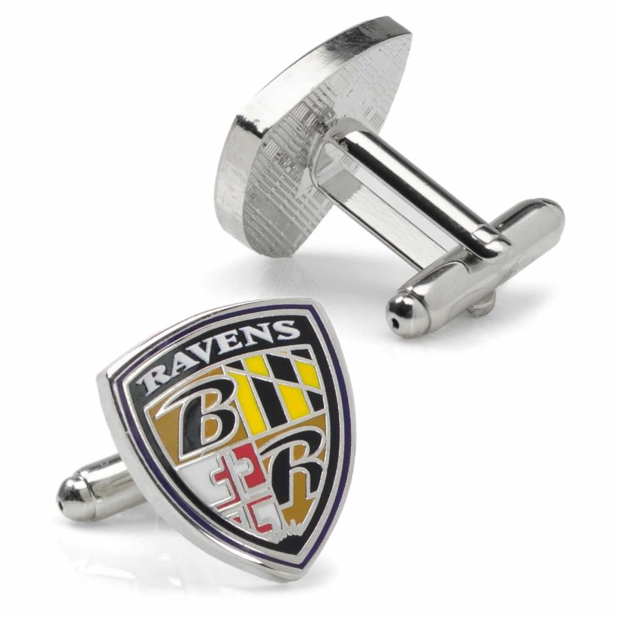 カフス カフスボタン ボルティモア レイブンズ NFL アメフト カフリンクス メンズアクセサリー |  | 01