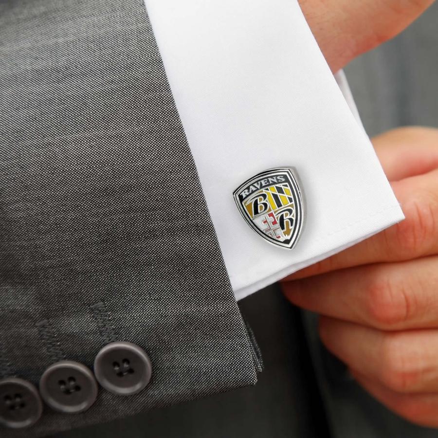 カフス カフスボタン ボルティモア レイブンズ NFL アメフト カフリンクス メンズアクセサリー |  | 03