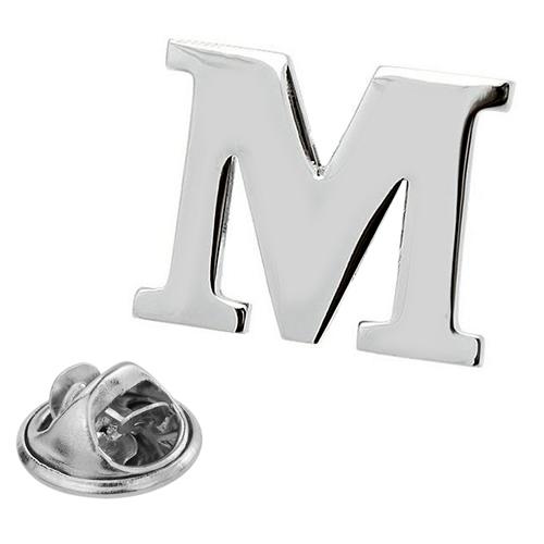 ピンズ ラペルピン M イニシャル アルファベット |  | 02
