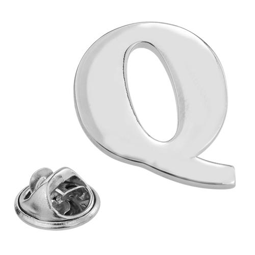 ピンズ ラペルピン Q イニシャル アルファベット |  | 02