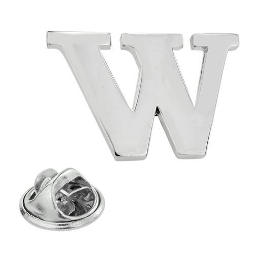 ピンズ ラペルピン W イニシャル アルファベット |  | 02