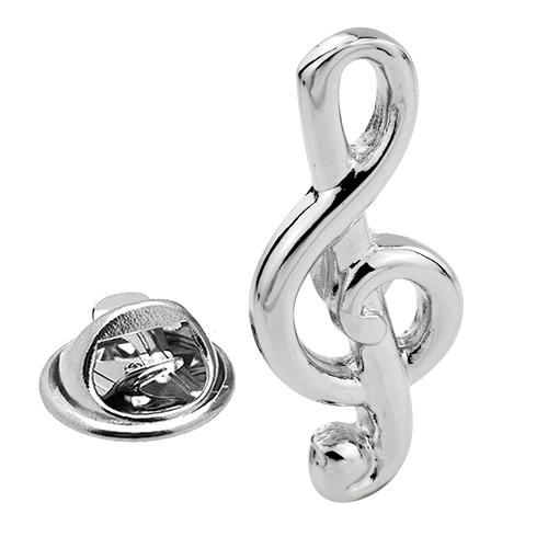 ピンズ ラペルピン シルバー ト音記号 |  | 01