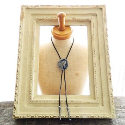 ループタイ ポーラータイ ウエスタン ネイティブアメリカン風 青馬  ネックレス ポロタイ ボロタイ |  | 06