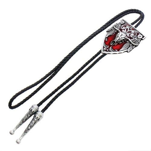 ループタイ ポーラータイ ウエスタン ネイティブアメリカン風 ロングホーン ネックレス ポロタイ ボロタイ |  | 03