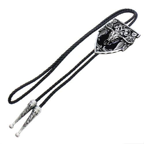 ループタイ ポーラータイ ウエスタン ネイティブアメリカン風 ロングホーン ネックレス ポロタイ ボロタイ |  | 03