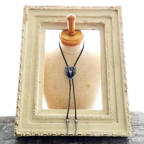 ループタイ ポーラータイ ウエスタン ネイティブアメリカン風 ロングホーン ネックレス ポロタイ ボロタイ |  | 06