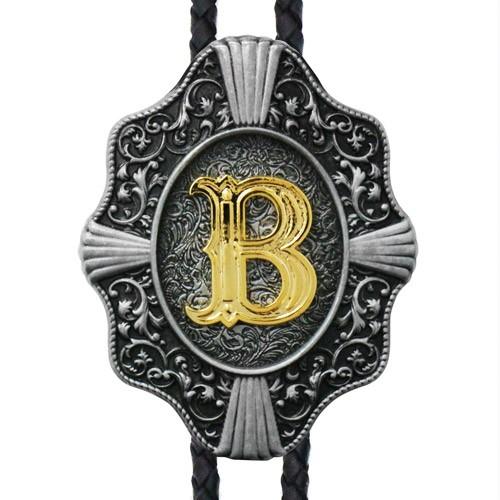 ループタイ ポーラータイ B アルファベット イニシャル ネックレス ポロタイ ボロタイ |  | 01