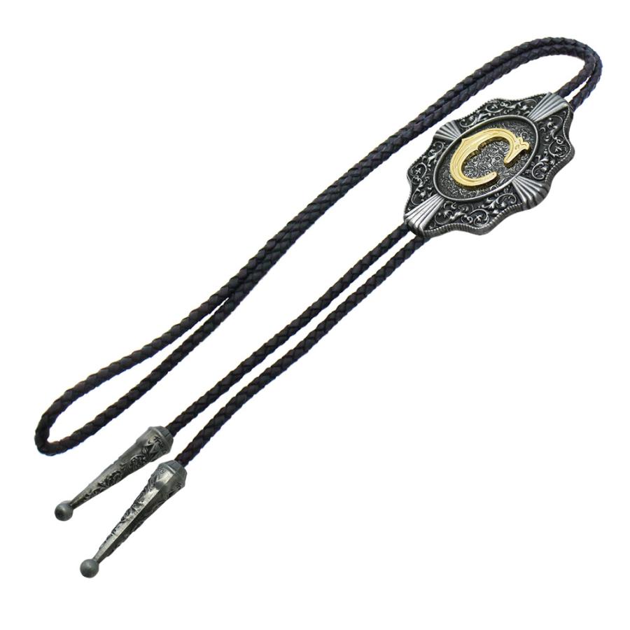 ループタイ ポーラータイ C アルファベット イニシャル ネックレス ポロタイ ボロタイ |  | 03