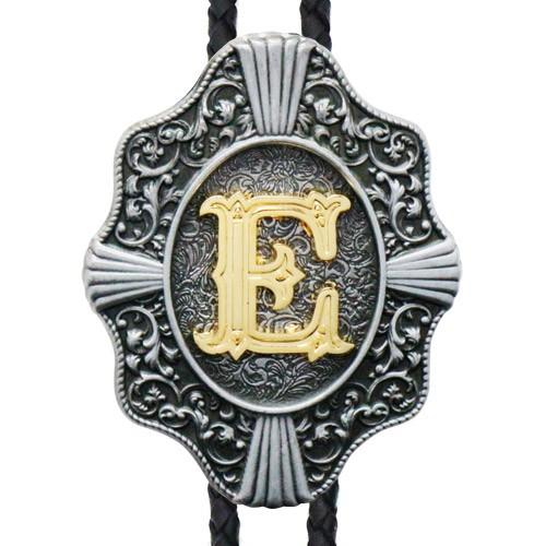 ループタイ ポーラータイ E アルファベット イニシャル ネックレス ポロタイ ボロタイ |  | 01