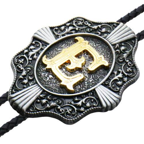 ループタイ ポーラータイ E アルファベット イニシャル ネックレス ポロタイ ボロタイ |  | 02