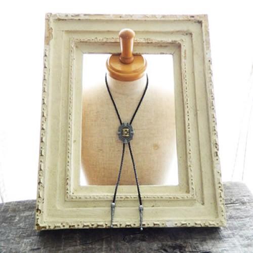 ループタイ ポーラータイ E アルファベット イニシャル ネックレス ポロタイ ボロタイ |  | 06