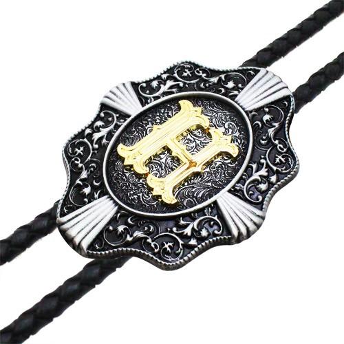 ループタイ ポーラータイ H アルファベット イニシャル ネックレス ポロタイ ボロタイ |  | 02