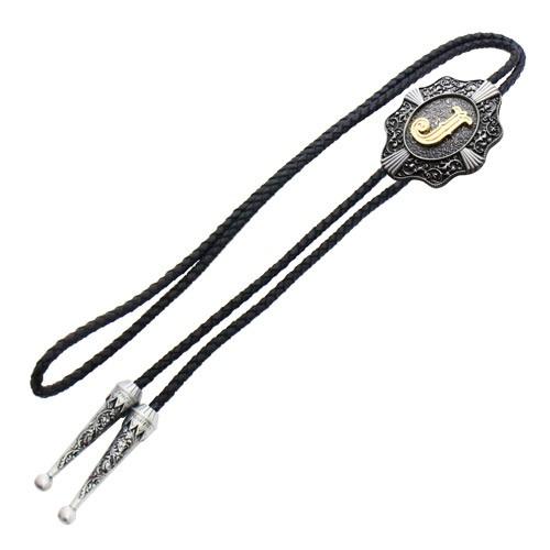 ループタイ ポーラータイ J アルファベット イニシャル ネックレス ポロタイ ボロタイ |  | 03