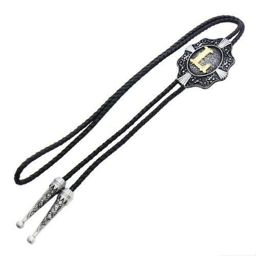 ループタイ ポーラータイ L アルファベット イニシャル ネックレス ポロタイ ボロタイ |  | 03