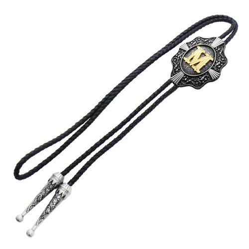 ループタイ ポーラータイ M アルファベット イニシャル ネックレス ポロタイ ボロタイ |  | 03