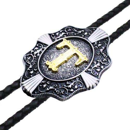 ループタイ ポーラータイ T アルファベット イニシャル ネックレス ポロタイ ボロタイ |  | 02