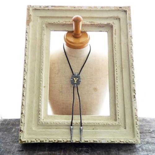 ループタイ ポーラータイ Y アルファベット イニシャル ネックレス ポロタイ ボロタイ |  | 06