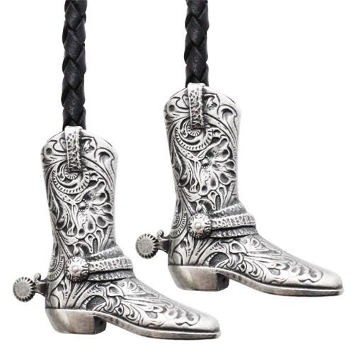 ループタイ ポーラータイ ウエスタン カウボーイ ポロタイ ボロタイ ネックレス |  | 04