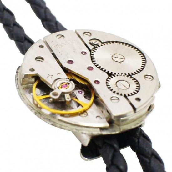 ループタイ ポーラータイ スチームパンク ビンテージ 時計ムーブメント ポロタイ ボロタイ ネックレス |  | 04