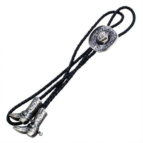 ループタイ ポーラータイ シルバー カウボーイ ハット ポロタイ ボロタイ ネックレス |  | 03