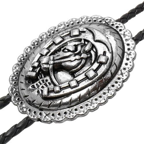 ループタイ ポーラータイ シルバー 馬 馬蹄 競馬 サラブレッド ポロタイ ボロタイ |  | 02