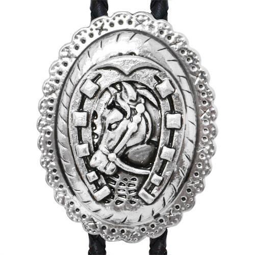 ループタイ ポーラータイ シルバー 馬 馬蹄 競馬 サラブレッド ポロタイ ボロタイ |  | 03