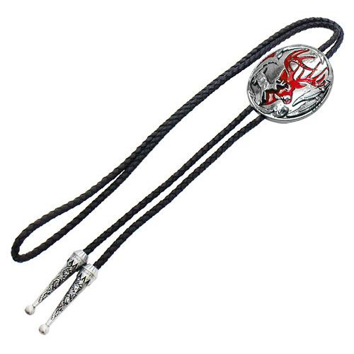 ループタイ ポーラータイ レッド 鹿 トナカイ ポロタイ ボロタイ |  | 01