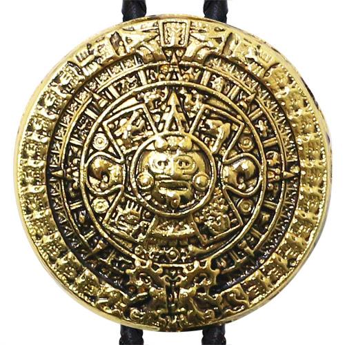 ループタイ ポーラータイ マヤ カレンダー コイン ゴールド ポロタイ ボロタイ |  | 01