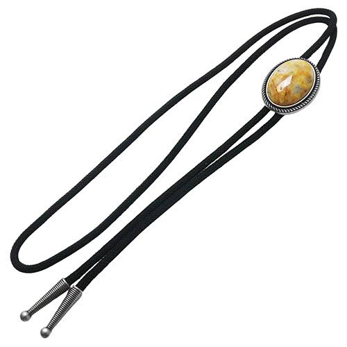 ナチュラル クレイジーレースアゲート ストーン 天然石 ビンテージ金具 ループタイ ネックレス ポーラータイ ポロタイ ボロタイ |  | 02