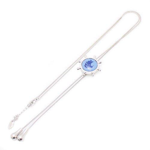 ループタイ ポーラータイ スワンク & ロイヤルコペンハーゲン コラボ 帆船 ネックレス ポロタイ ボロタイ Swank & Royal Copenhagen |  | 03