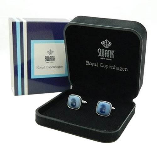 スワンク & ロイヤルコペンハーゲン カフス カフスボタン コラボ