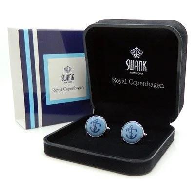 スワンク & ロイヤルコペンハーゲン カフス カフスボタン コラボ カフリンクス Swank & Royal Copenhage |  | 05