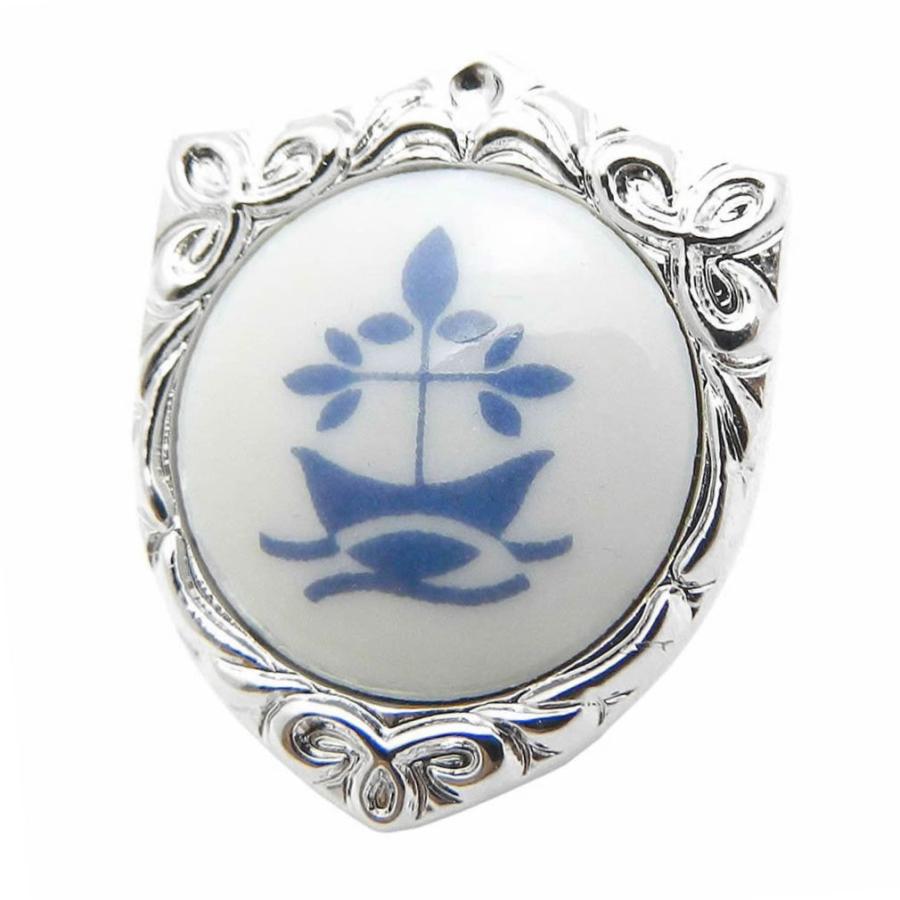 Swank & Royal Copenhagen スワンク & ロイヤルコペンハーゲン コラボ リーフ 船 ラペルピン ピンズ |  | 01