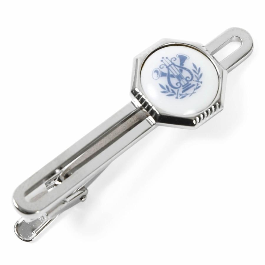 Swank & Royal Copenhagen スワンク & ロイヤルコペンハーゲン コラボ 楽器 紋章 ネクタイピン |  | 01