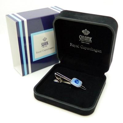 ネクタイピン タイバー スワンク & ロイヤルコペンハーゲン コラボ タイクリップ タイピン Swank & Royal Copenhage |  | 04