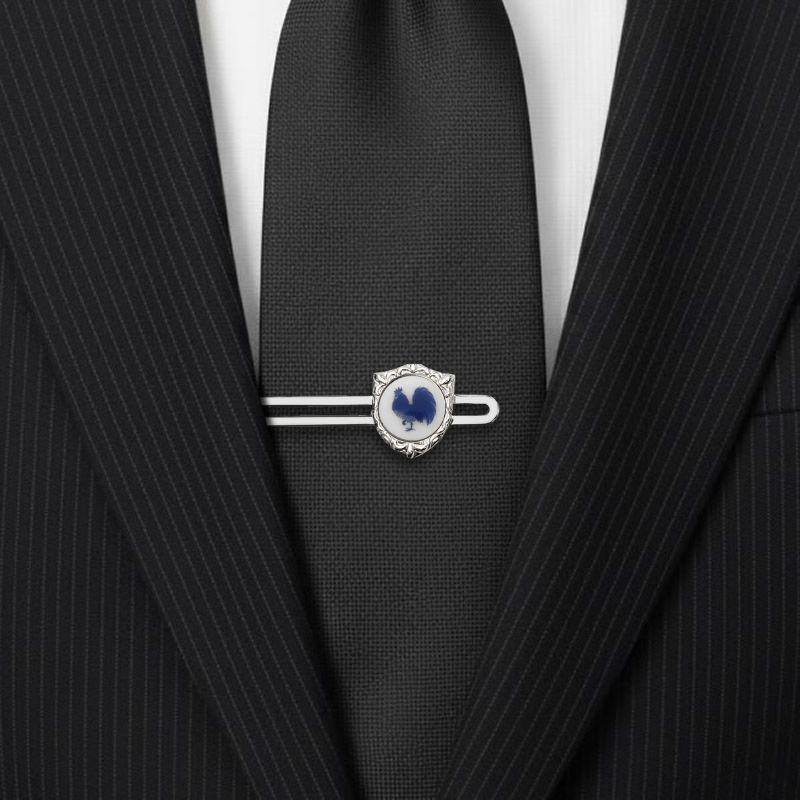 Swank & Royal Copenhagen スワンク & ロイヤルコペンハーゲン コラボ ニワトリ 鶏 ネクタイピン |  | 03