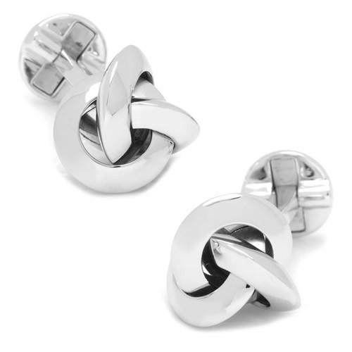 売れ筋 カフス カフスボタン スターリングシルバー ノット カフリンクス Ox Bull Trading Co 人気絶頂 Www Thedailyspud Com