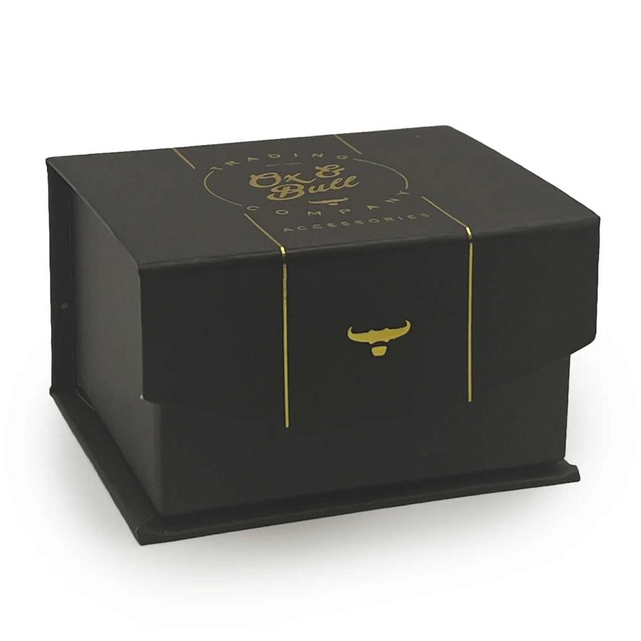 カフス カフスボタン シルバー＆ソーダライト JFK プレジデンシャル カフリンクス Ox & Bull Trading Co  オックスアンドブルの画像