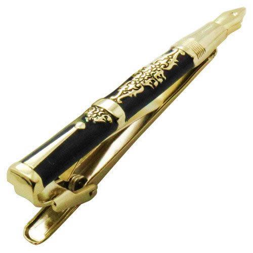 SWANK 万年筆 ネクタイピン カフスボタン カフリンクス セット SWANK スワンク カフス ネクタイピン セット ゴールド ペン ニブ
