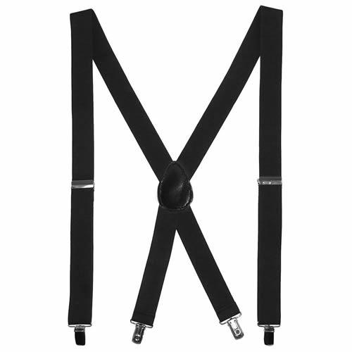 サスペンダー クリップ 無地 黒 ブラック |  | 02