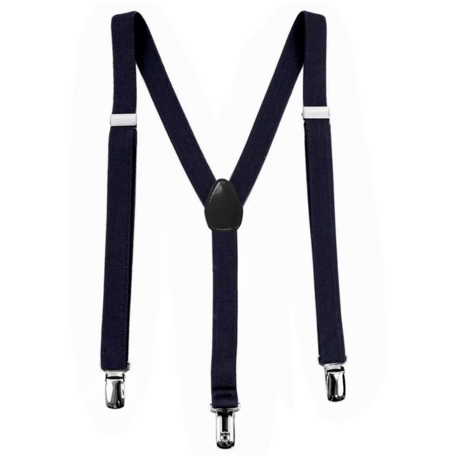 サスペンダー クリップ 無地 ネイビー |  | 02